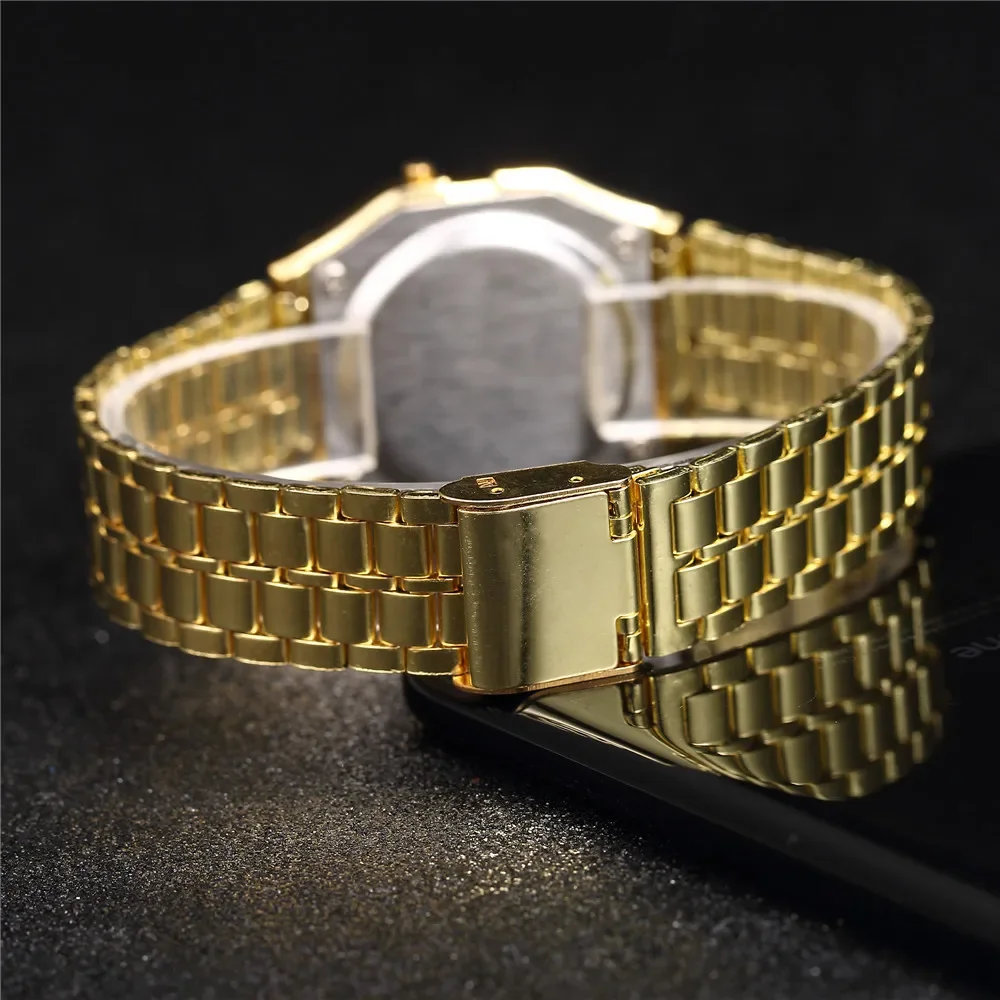 Moda Dijital erkek Saatler Lük - Diy Electronics Watch incelemesi ve fiyatı