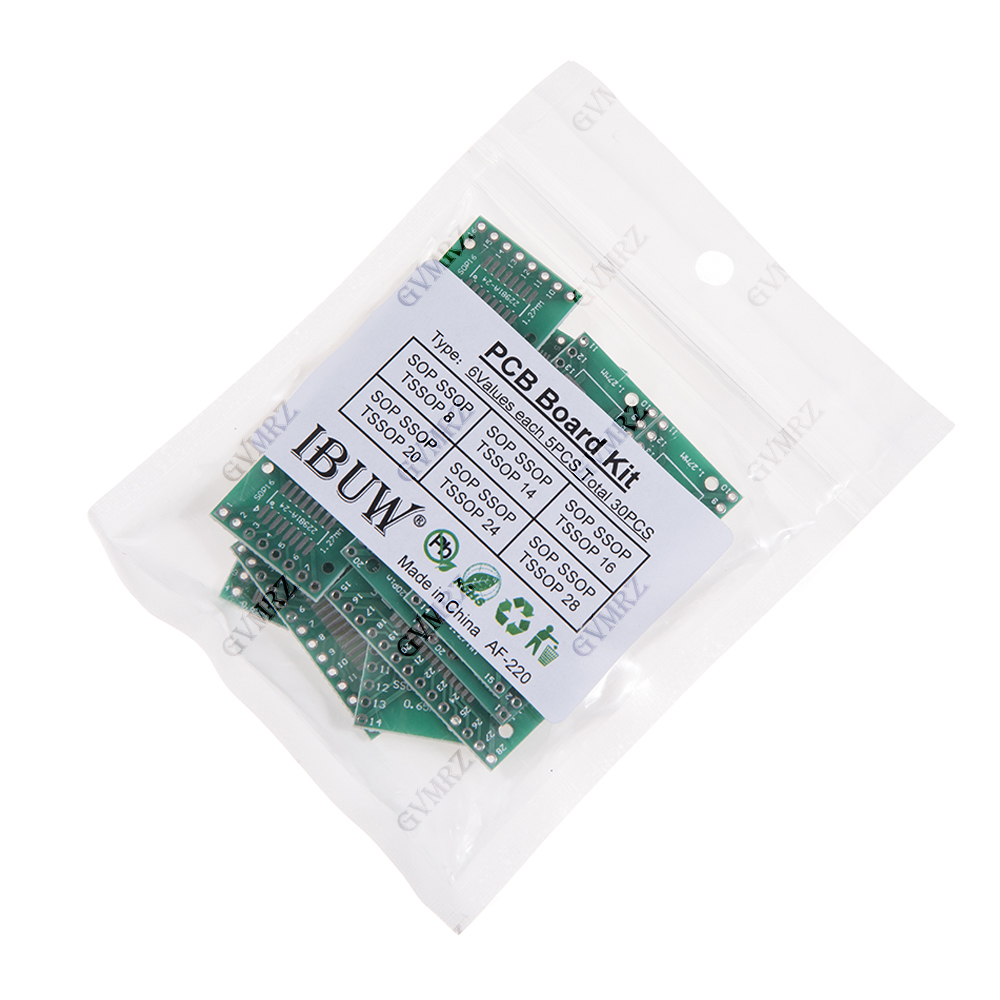 30 adet 6 değerler SOP SSOP TS - Diy Electronics Project Kit incelemesi ve fiyatı
