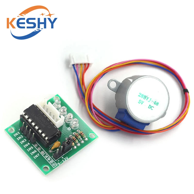 5 V 4 Fazlı 28BYJ-48 DC Dişli  - Stepper Motor 28Byj incelemesi ve fiyatı