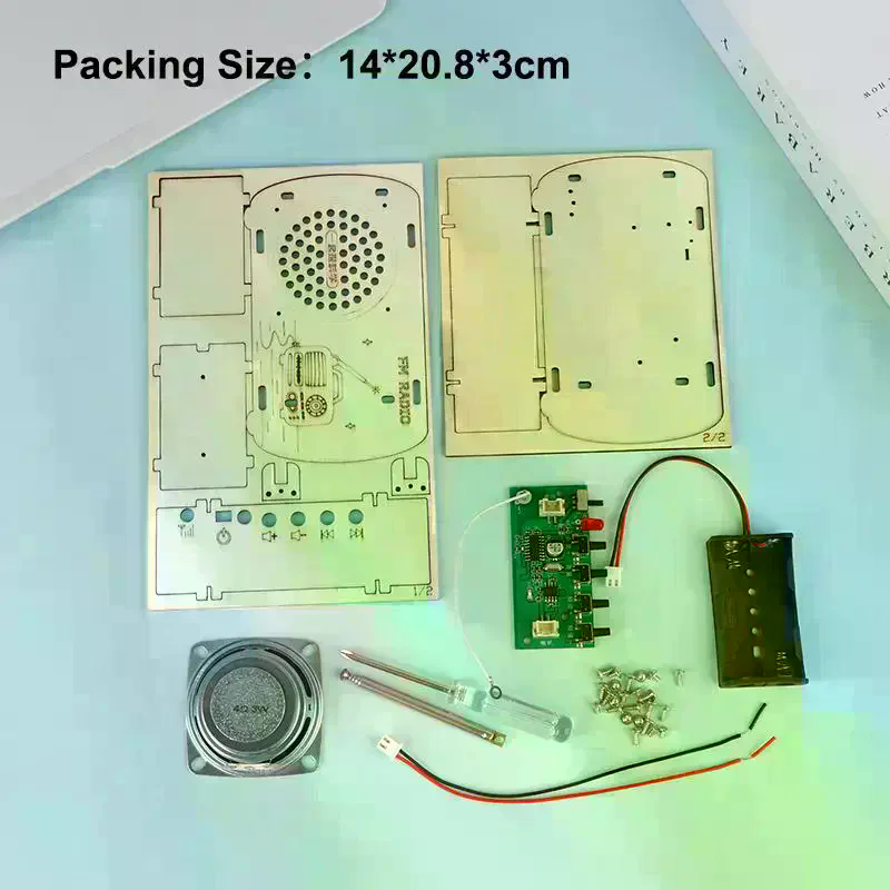 /Cna/DIY Ahşap FM Radyo Kiti V - Diy Electronics Projects For Students incelemesi ve fiyatı