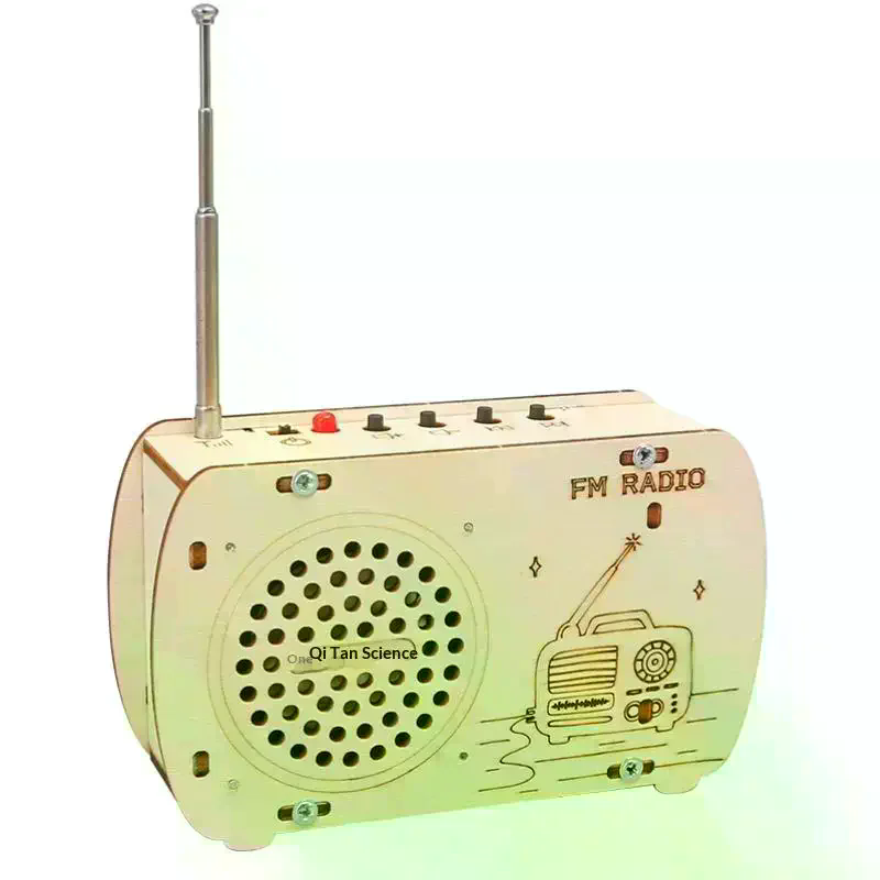 /Cna/DIY Ahşap FM Radyo Kiti V - Diy Electronics Projects For Students incelemesi ve fiyatı