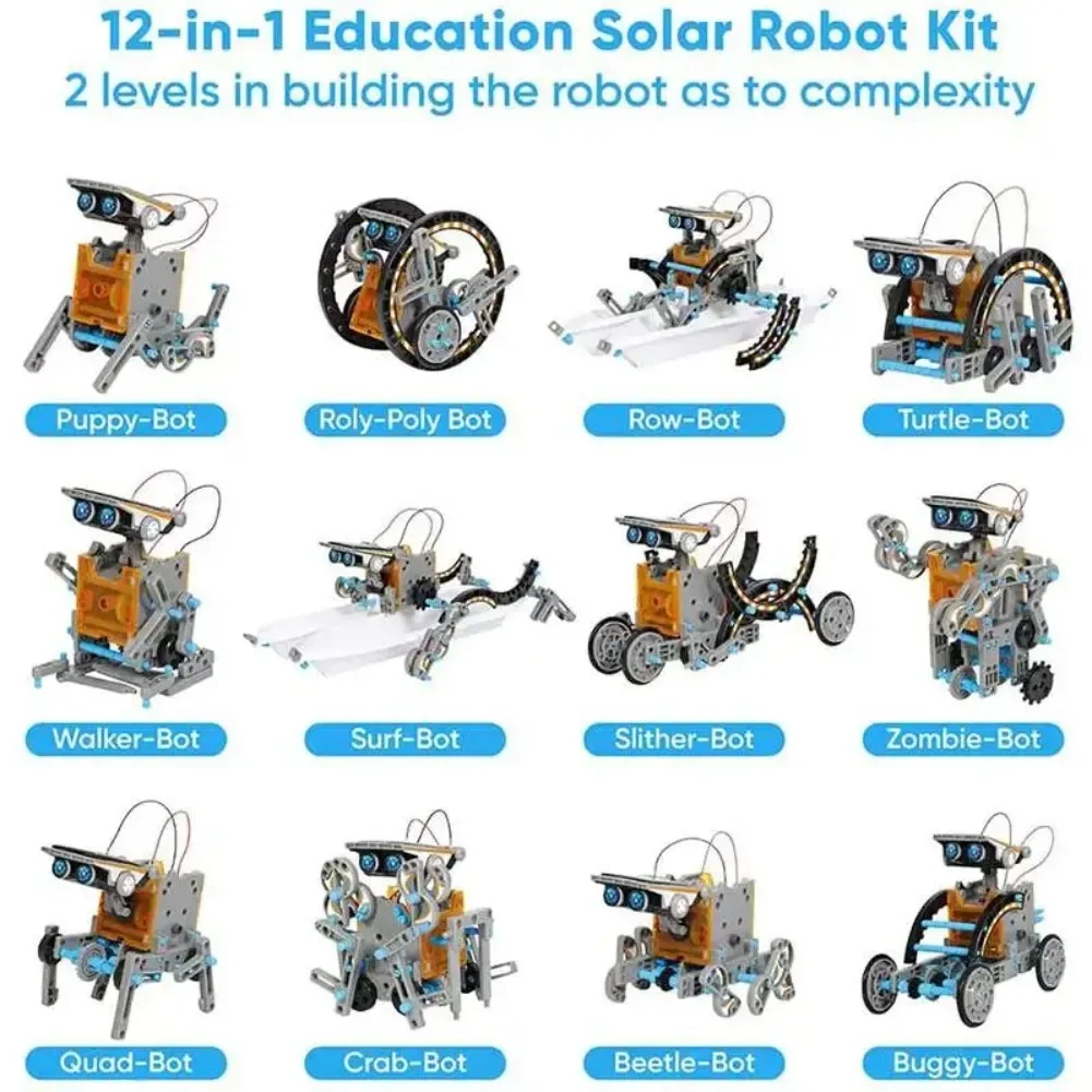 13 in 1 Güneş Enerjili Robot B - Diy Electronics Gifts incelemesi ve fiyatı