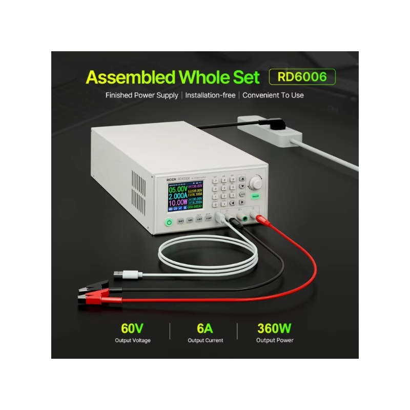 RD RD6006 Montajlı Set AC'den  - Dc Power Supply Variable incelemesi ve fiyatı